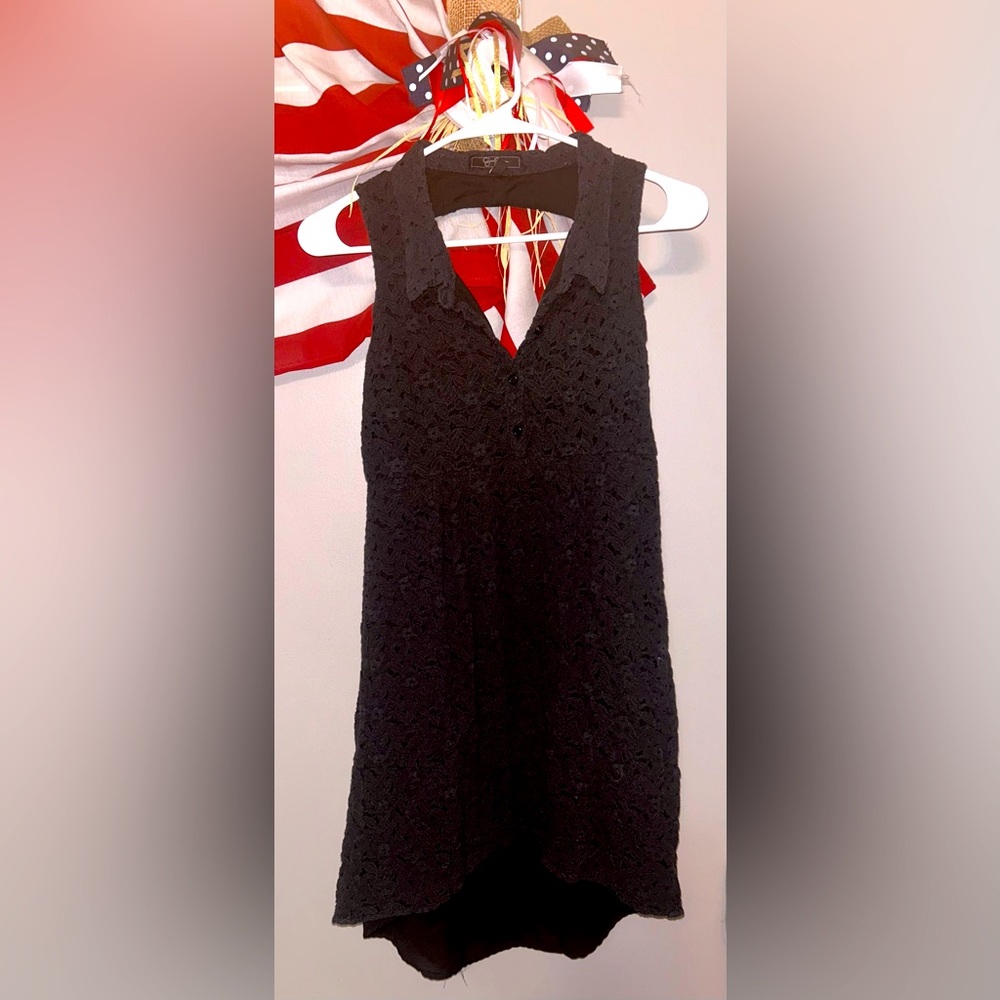 Jessica Simpson mini dress black size small